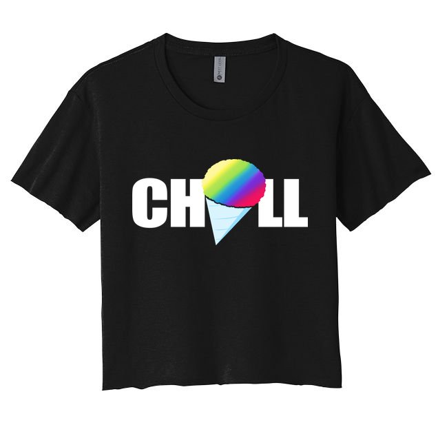 Chill Snowcone Retro Crop Top