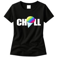 Chill Snowcone Retro Womens T-Shirt
