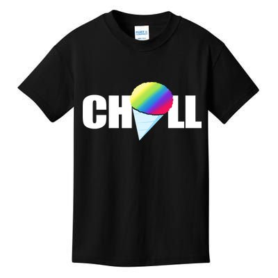 Chill Snowcone Retro Kids T-Shirt