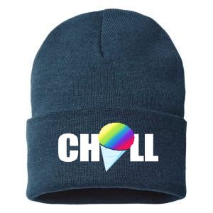 Chill Snowcone Retro Sustainable Knit Beanie