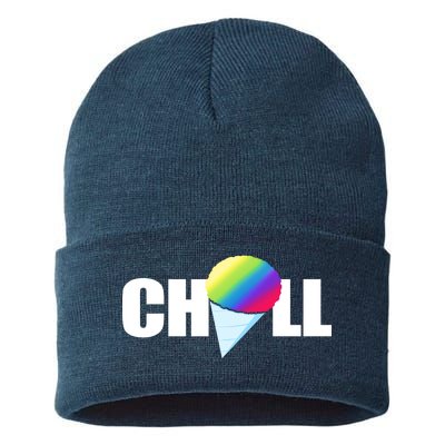 Chill Snowcone Retro Sustainable Knit Beanie