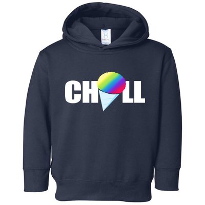 Chill Snowcone Retro Toddler Hoodie