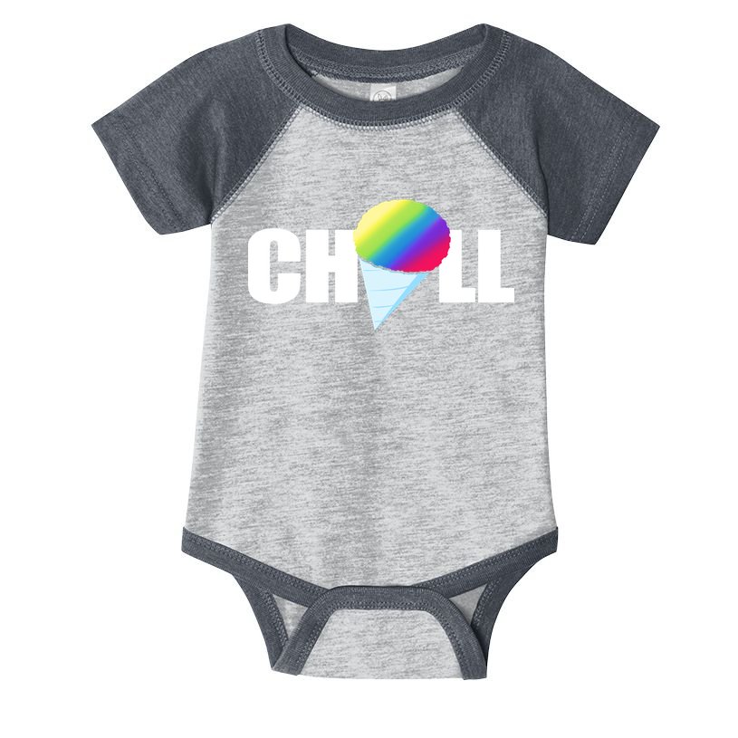 Chill Snowcone Retro Infant Baby Jersey Bodysuit