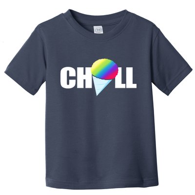 Chill Snowcone Retro Toddler T-Shirt