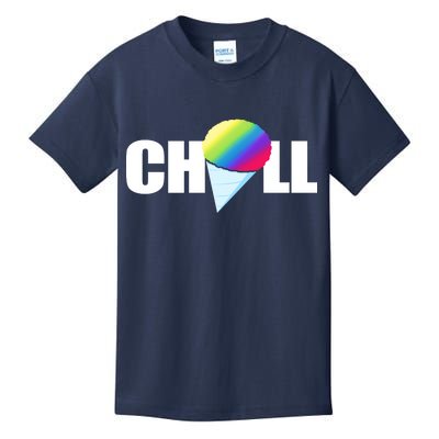 Chill Snowcone Retro Kids T-Shirt