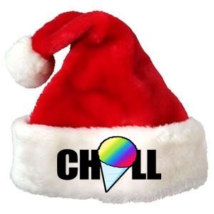 Chill Snowcone Retro Premium Christmas Santa Hat