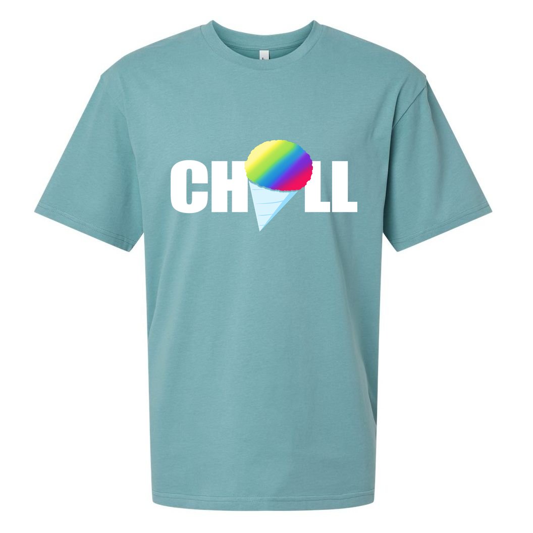 Chill Snowcone Retro Sueded Cloud Jersey T-Shirt