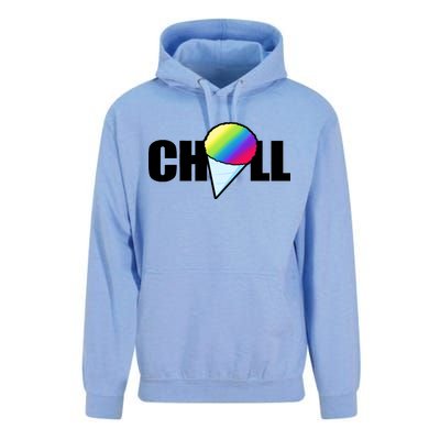 Chill Snowcone Retro Unisex Surf Hoodie