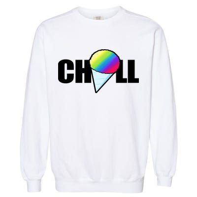 Chill Snowcone Retro Garment-Dyed Sweatshirt