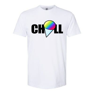 Chill Snowcone Retro Softstyle® CVC T-Shirt