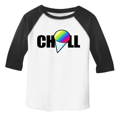 Chill Snowcone Retro Toddler Fine Jersey T-Shirt