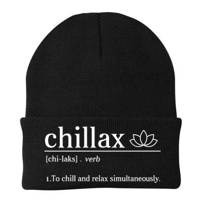 Chillax Definition Chill And Relax Simultaneously  Beanie