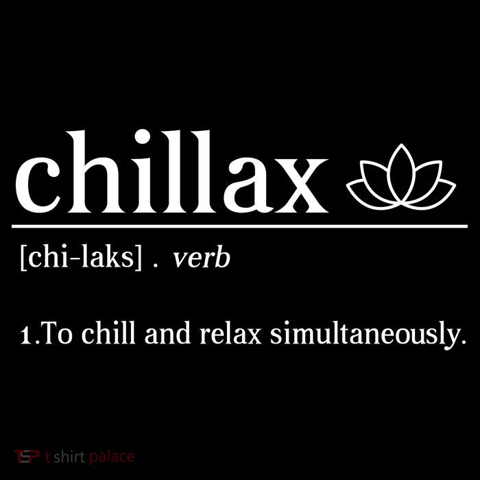 Chillax Definition Chill And Relax Simultaneously  Cooling Performance Long Sleeve Crew