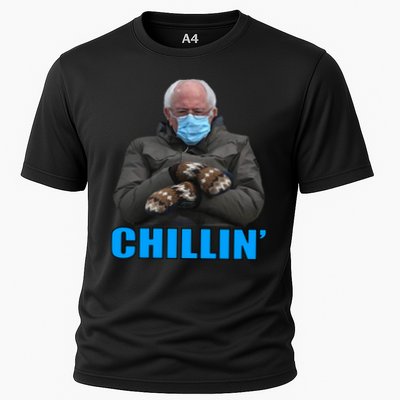 Chillin' Bernie Sanders Mittens Meme Sitting Performance Shirt