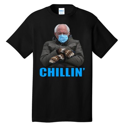 Chillin' Bernie Sanders Mittens Meme Sitting Tall T-Shirt