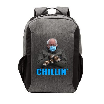 Chillin' Bernie Sanders Mittens Meme Sitting Vector Backpack