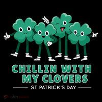 Chillin With My Clovers Hoodie