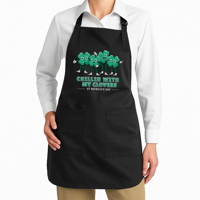 Chillin With My Clovers Apron