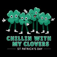 Chillin With My Clovers Tall T-Shirt