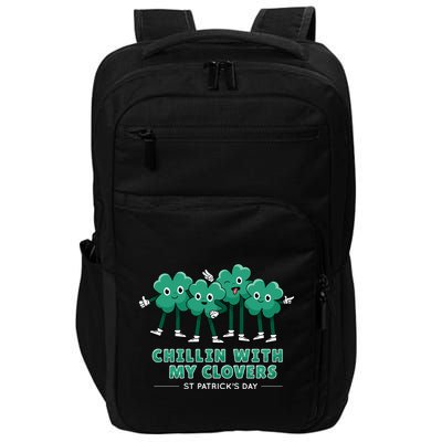 Chillin With My Clovers Impact Tech Backpack