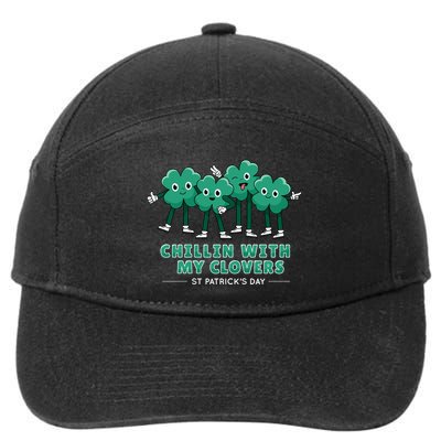 Chillin With My Clovers 7-Panel Snapback Hat