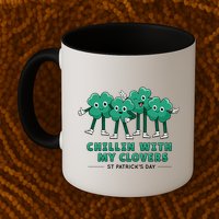 Chillin With My Clovers Mug