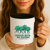 Chillin With My Clovers Mug