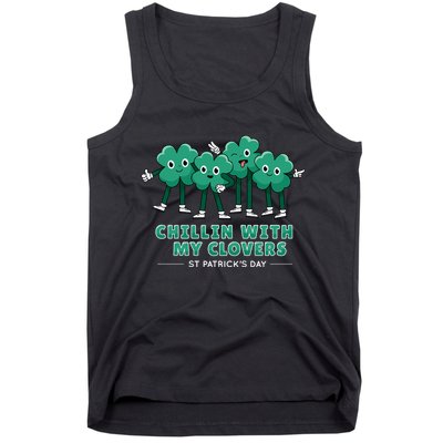 Chillin With My Clovers Tank Top