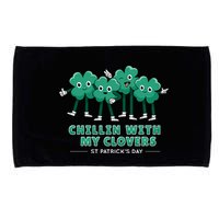 Chillin With My Clovers Microfiber Hand Towel
