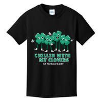 Chillin With My Clovers Kids T-Shirt