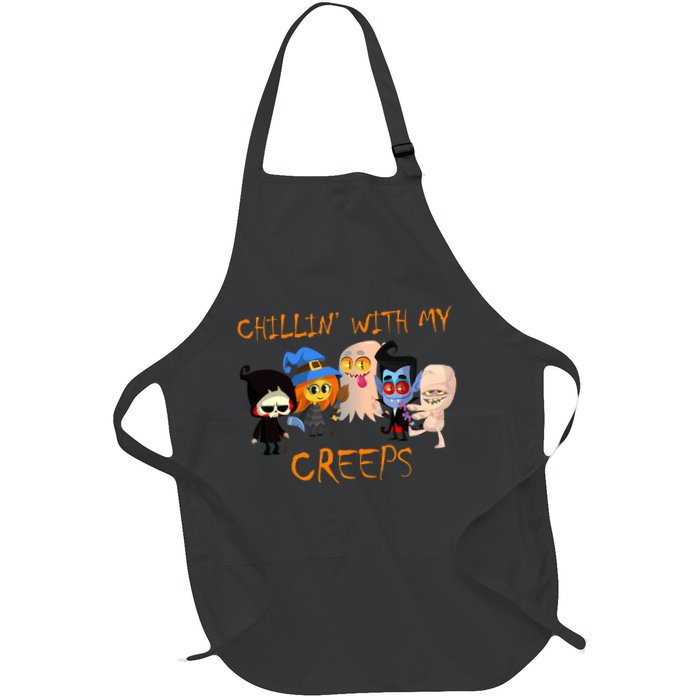 Chillin With My Creeps Apron