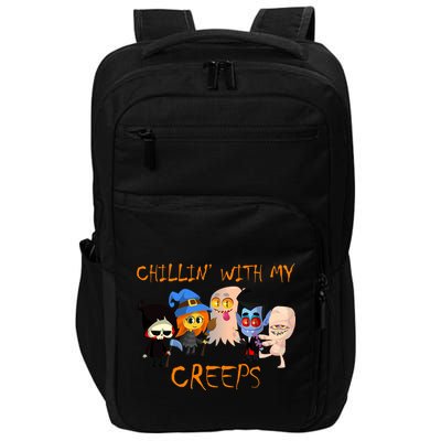 Chillin With My Creeps Impact Tech Backpack