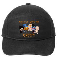 Chillin With My Creeps 7-Panel Snapback Hat