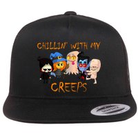 Chillin With My Creeps Flatbill Hat