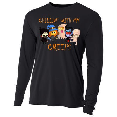 Chillin With My Creeps Cooling Performance Long Sleeve Crew