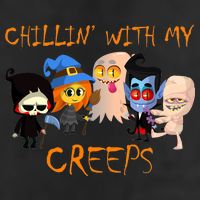 Chillin With My Creeps 25L Jumbo Tote