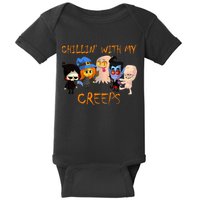 Chillin With My Creeps Baby Bodysuit