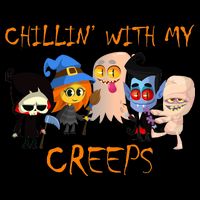 Chillin With My Creeps Baby Bodysuit