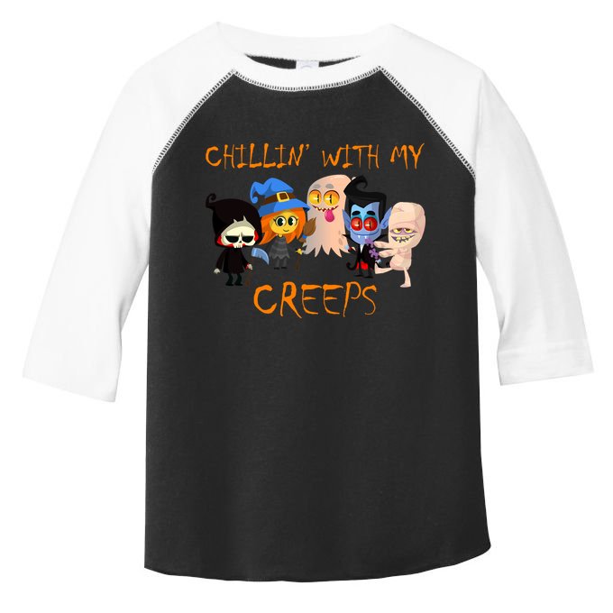Chillin With My Creeps Toddler Fine Jersey T-Shirt