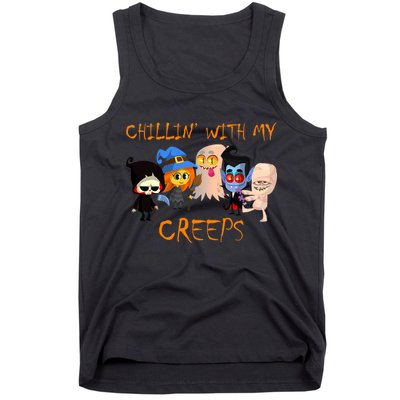 Chillin With My Creeps Tank Top