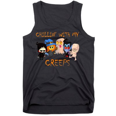 Chillin With My Creeps Tank Top