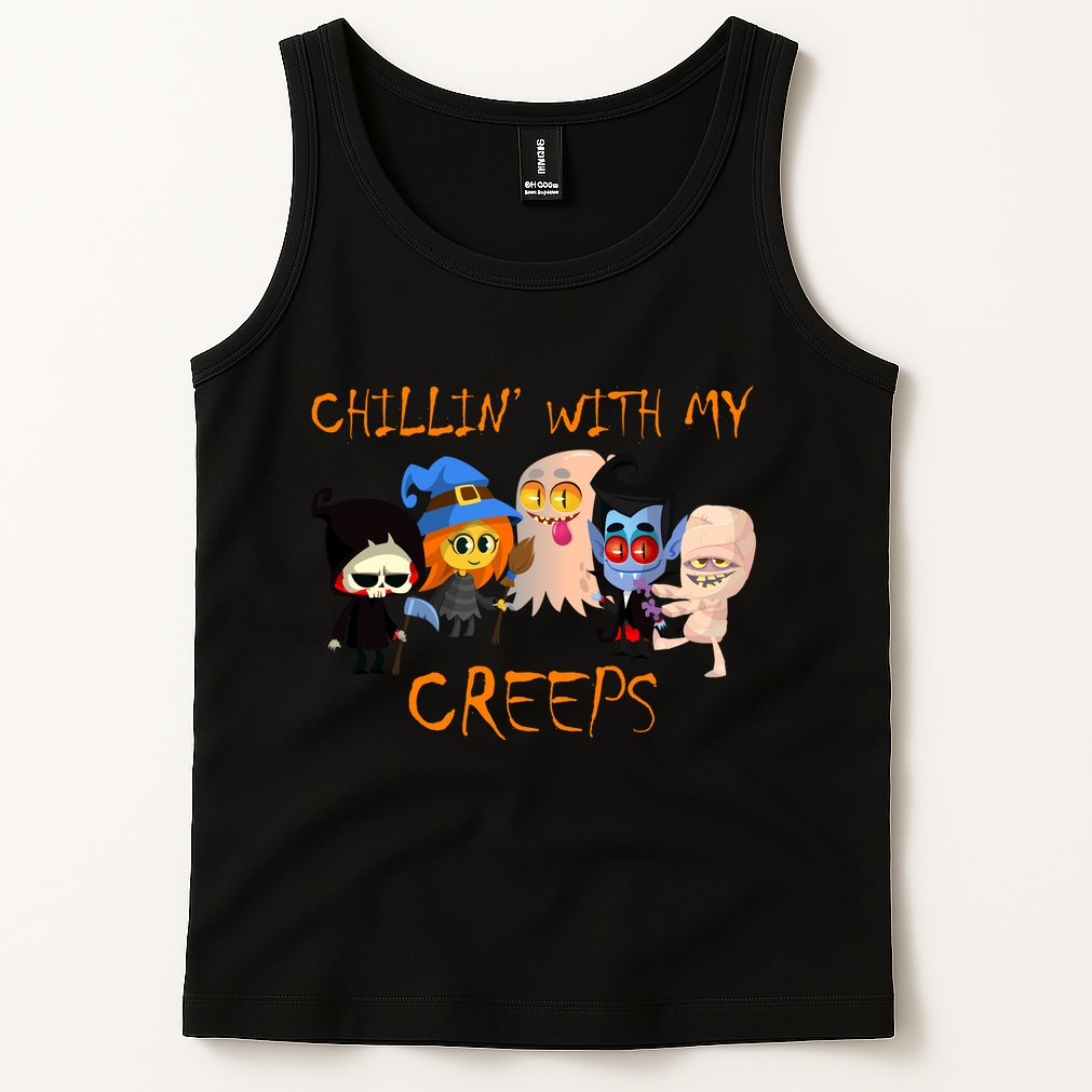 Chillin With My Creeps Tank Top