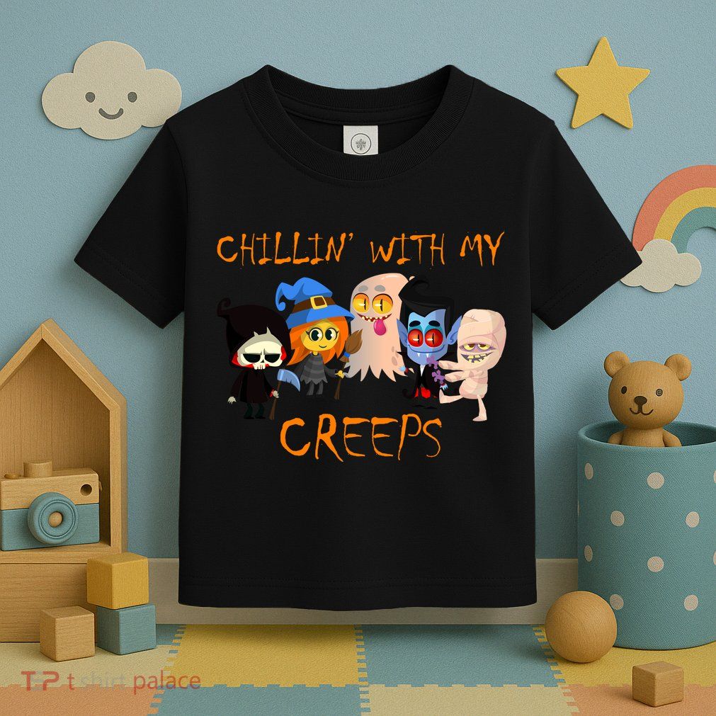 Chillin With My Creeps Toddler T-Shirt