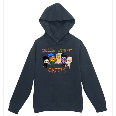 Chillin With My Creeps Urban Pullover Hoodie