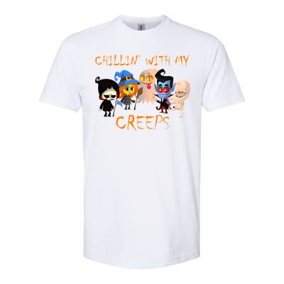 Chillin With My Creeps Softstyle CVC T-Shirt