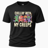 Chillin With My Creeps Halloween Animals Performance Shirt