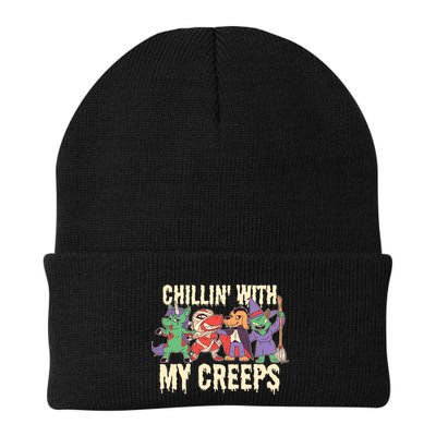 Chillin With My Creeps Halloween Animals Beanie