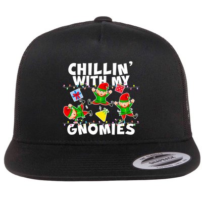 Chillin' With My Gnomies Flatbill Hat