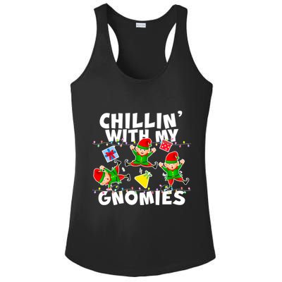 Chillin' With My Gnomies Ladies PosiCharge Competitor Racerback Tank