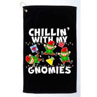 Chillin' With My Gnomies Golf Towel